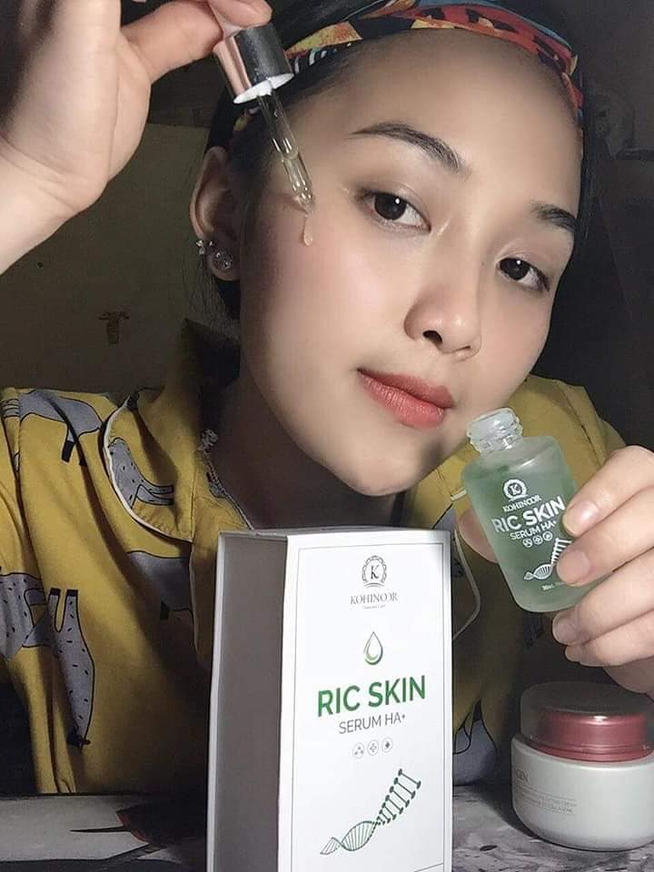 review serum ric skin ha+