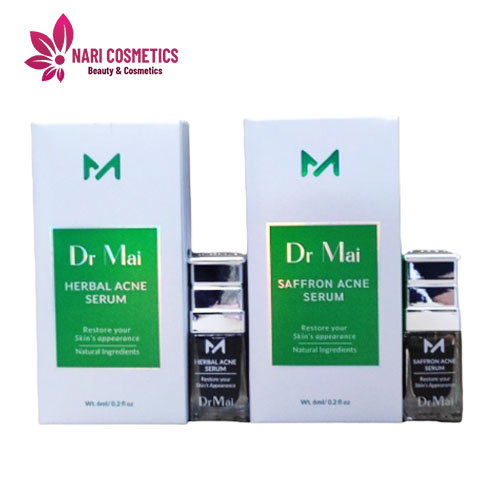 Trị Mụn Dr Mai Nguyên Chất & Dr Mai Mix Saffron 6ml – Hàng Chuẩn Chính Hãng