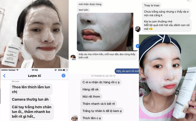 review mặt nạ thải độc detox blanc