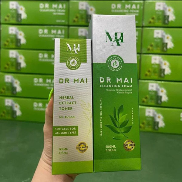 Sữa Rửa Mặt DR Mai 200ml – Tặng Nước Tẩy Trang – Hàng Chuẩn Chính Hãng