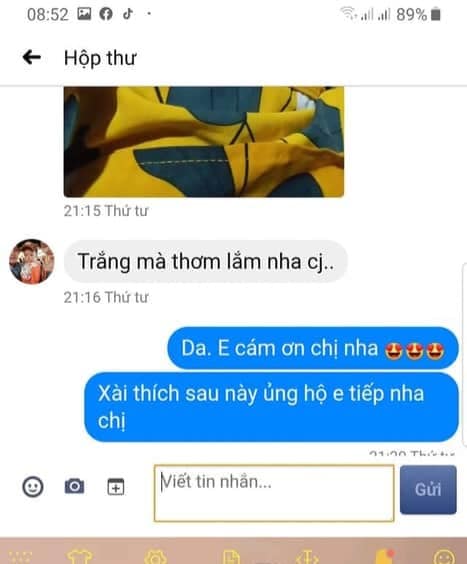 Cảm nhận trắng ngay khi dùng