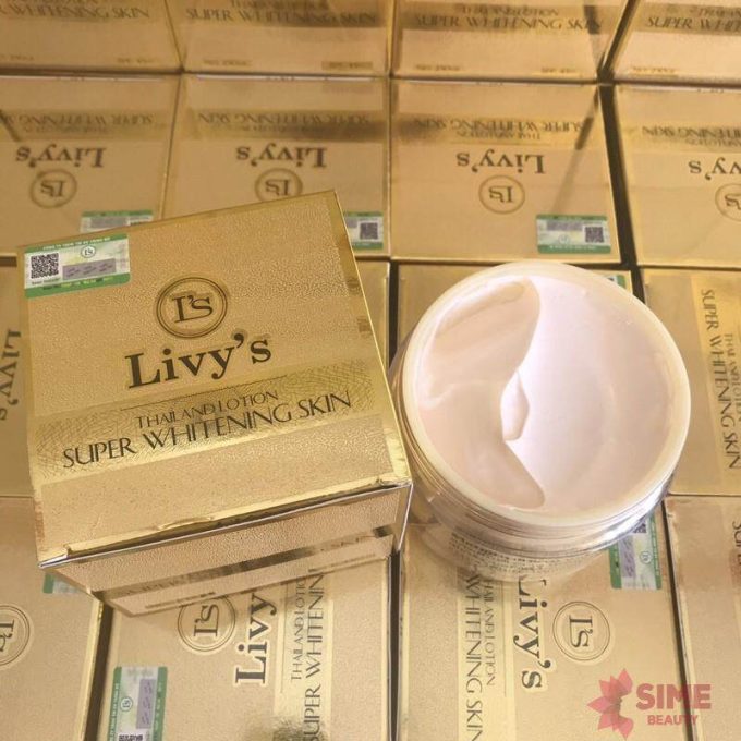 Kem Body Livy’s Vàng Thái Lan 250g – Dưỡng Trắng Da Nhanh, Hiệu Quả