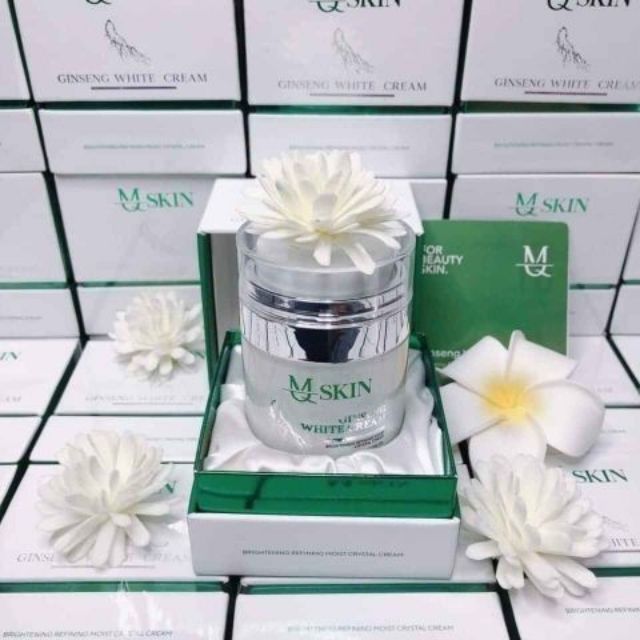 Kem Face MQ SKIN Nhân Sâm Ginseng White – Hộp 30g – Hàng Công Ty Chính Hãng