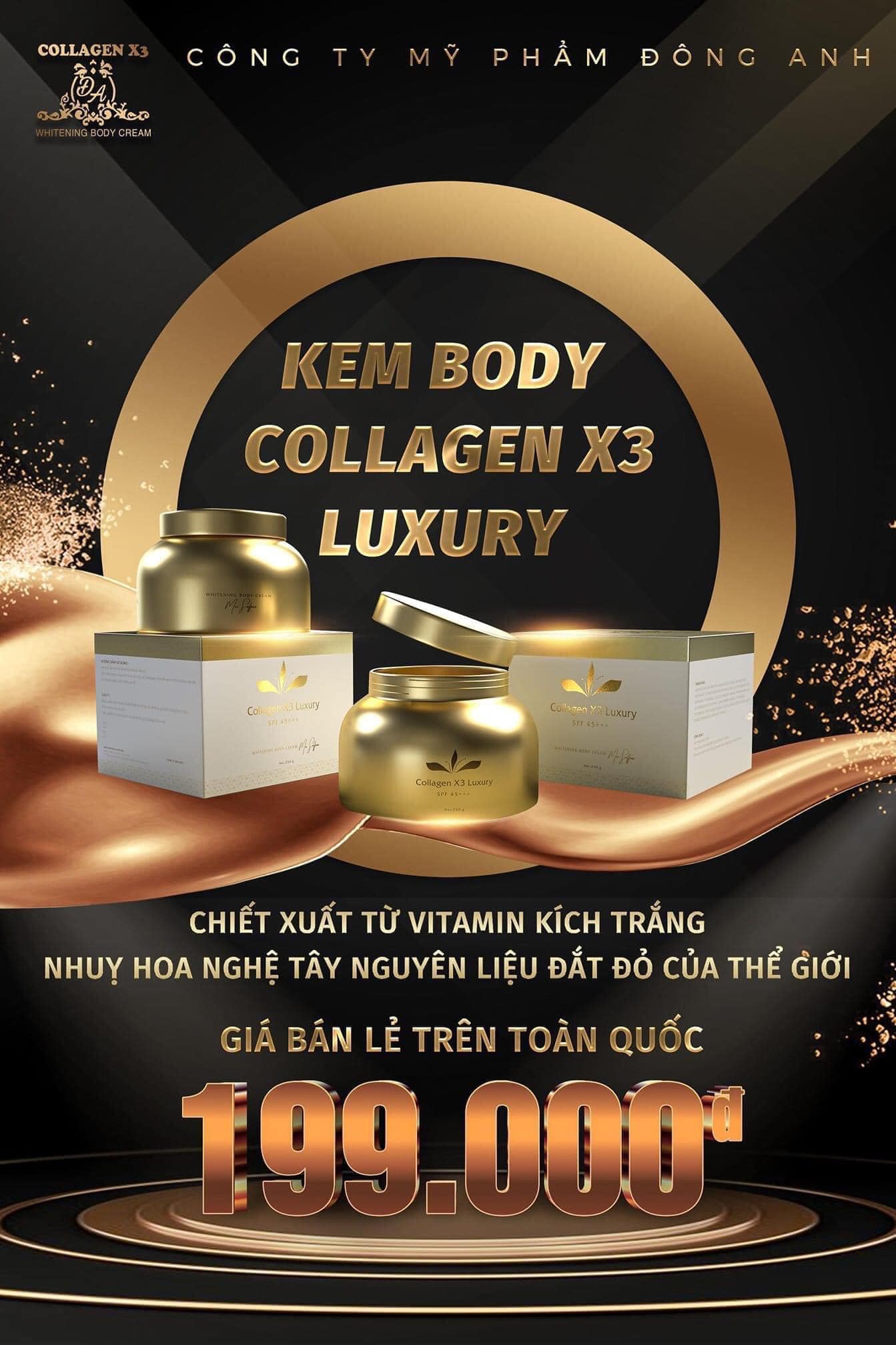 Kem Collagen X3 Luxury