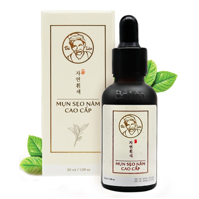 Serum Trị Mụn Tái Tạo Bà Lão Cao Cấp 30ml – Đặc Trị Mụn, Thâm – Hàng Chính Hãng