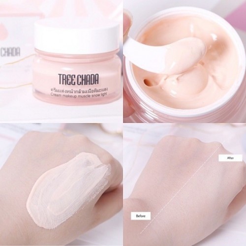 Kem Treechada 50g – Kem Make Up Trang Điểm Thần Thánh Thái Lan – Hàng Chuẩn Chính Hãng