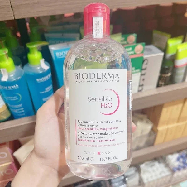 Nước Tẩy Trang Bioderma 500ml – Làm Sạch Sâu, Lành Tính – Hàng Chuẩn Auth