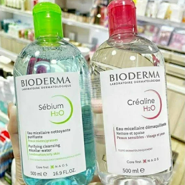 Nước Tẩy Trang Bioderma 500ml – Làm Sạch Sâu, Lành Tính – Hàng Chuẩn Auth