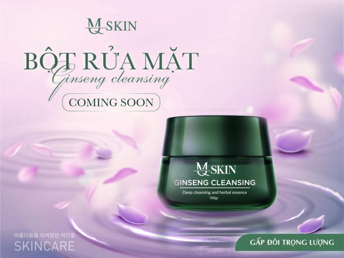 Bột Rửa Mặt MQ Skin Mẫu Mới 100g – Cam Kết Hàng Chuẩn Chính Hãng