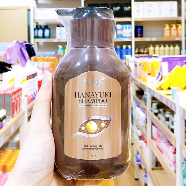 Dầu Gội Hanayuki Shampoo – Sạch Gàu, Ngăn Rụng Tóc, Kích Mọc Tóc