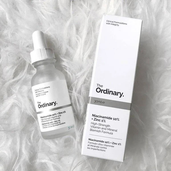 Serum The Ordinary Niacinamide 10% + ZinC 1% – Ngừa Mụn, Giảm Thâm, Căng Bóng Da