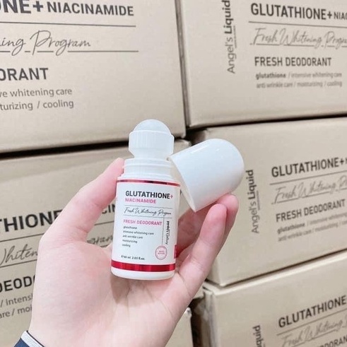 Lăn Khử Mùi Angel’s Liquid Glutathione Niacinamide (60ml)