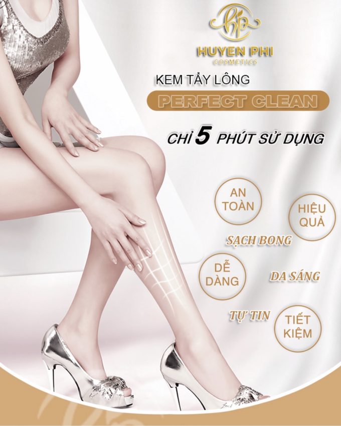 Kem Tẩy Lông Perfect Clean Huyền Phi 120ML – MUA 1 TẶNG 1