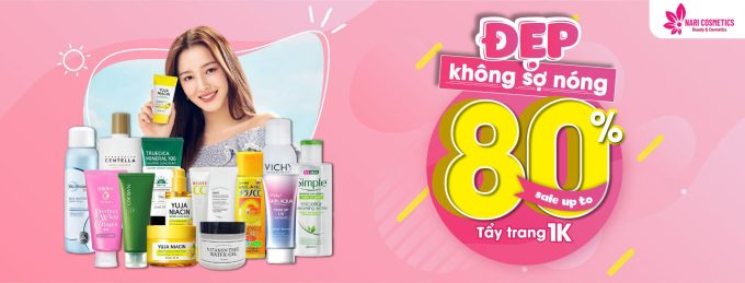 NARI COSMETICS – Đẹp Không Sợ Nóng – SALE UP TO 80%