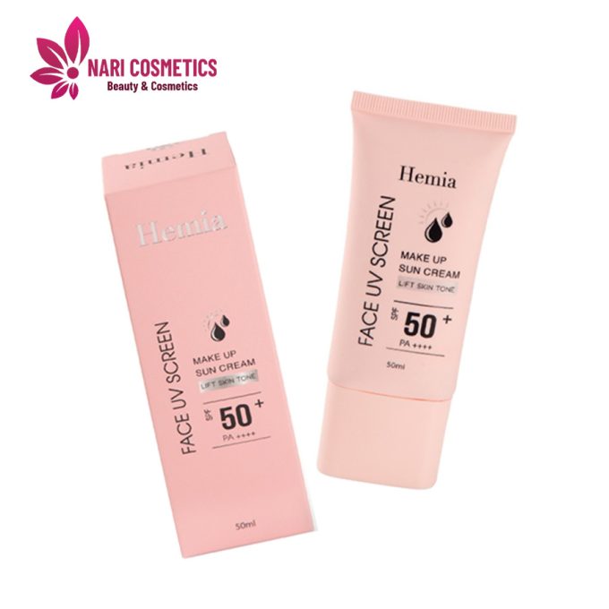 Kem Chống Nắng Hemia Hàn Quốc SPF 50+ PA+++ 50ml – Hàng Chính Hãng