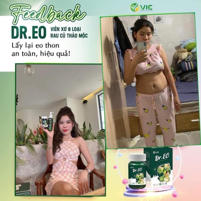 Viên Uống Giảm Mỡ Bụng Dr Eo V.I.C – Hộp 60 Viên – Giảm Mỡ Hiệu Quả