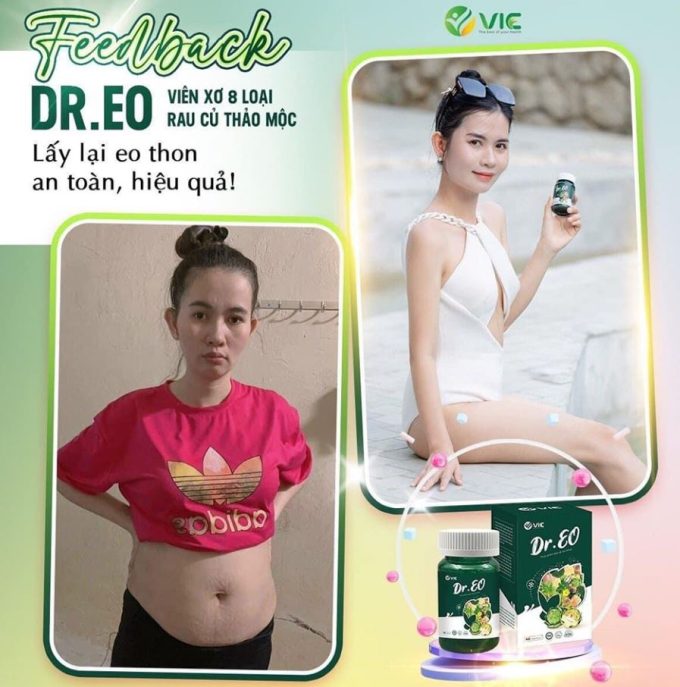 Viên Uống Giảm Mỡ Bụng Dr Eo V.I.C – Hộp 60 Viên – Giảm Mỡ Hiệu Quả