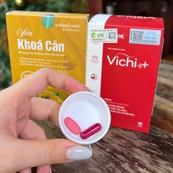 Giảm Cân Vichi ++Chính Hãng – Hộp 30 Viên, Phiên Bản Nâng Cấp
