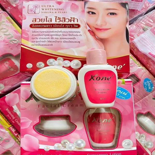 2 Hộp Kem Koné Thái Lan Hàng Chính Hãng – Chuẩn Thái Lan – Bộ Kem Trị Nám Tàn Nhang