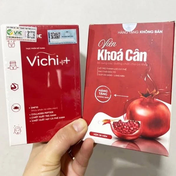 Giảm Cân Vichi ++Chính Hãng – Hộp 30 Viên, Giảm 5-10Kg Sau 1 Liệu Trình