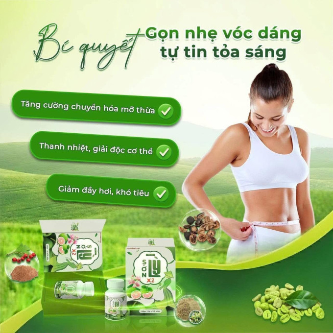 Giảm Cân Sờn Lỳ Body X2 Chính Hãng – Cơ Địa Chai Lì, Khó Giảm – Hộp 30 Viên
