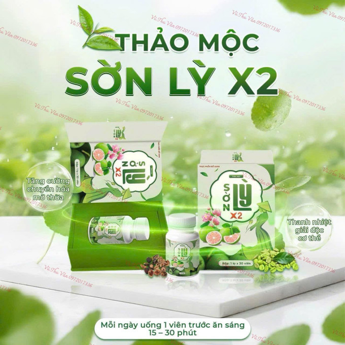 Giảm Cân Sờn Lỳ Body X2 Chính Hãng – Cơ Địa Chai Lì, Khó Giảm – Hộp 30 Viên