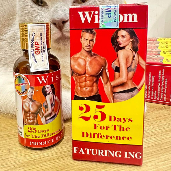 Tăng Cân Wisdom Weight Chuẩn Indonesia 25 Viên – Tăng Cân An Toàn Hiệu Quả