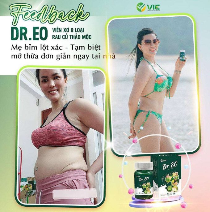 Viên Uống Giảm Mỡ Bụng Dr Eo V.I.C – Hộp 60 Viên – Giảm Mỡ Hiệu Quả