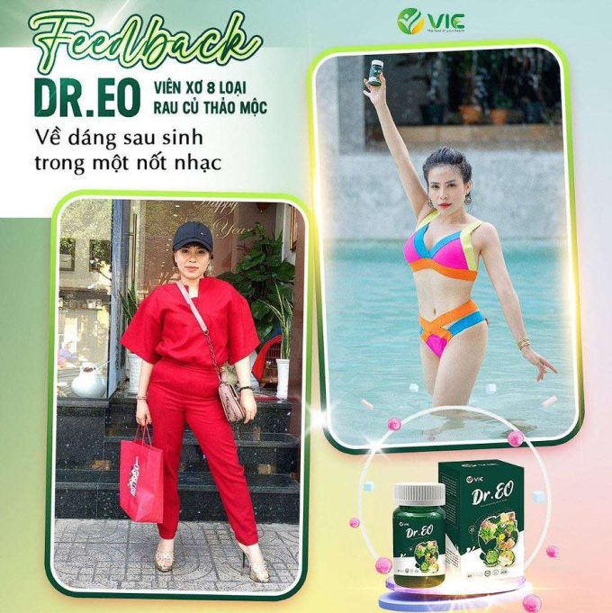 Viên Uống Giảm Mỡ Bụng Dr Eo V.I.C – Hộp 60 Viên – Giảm Mỡ Hiệu Quả