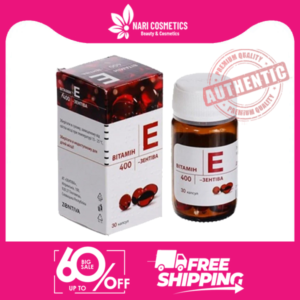 Vitamin E Đỏ Của Nga Lọ Thủy Tinh 30 Viên | Hàng Chính Hãng