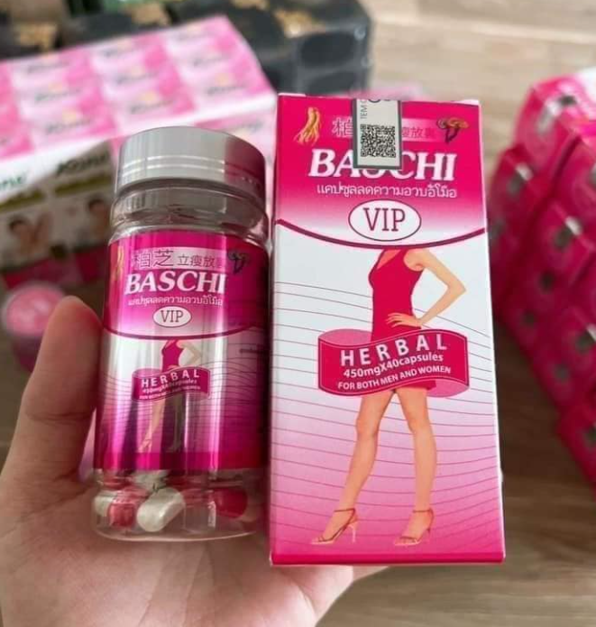 Giảm Cân Baschi Hồng VIP Thái Lan – Giảm Cân Mạnh Gấp 2 Lần