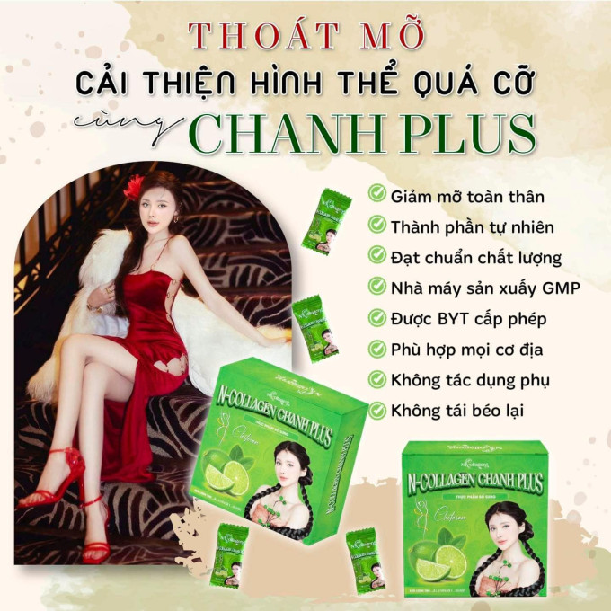 Giảm Cân N Collagen – Detox Cam Chanh – Hộp 15 Gói – GIẢM NHANH 3-7 KG