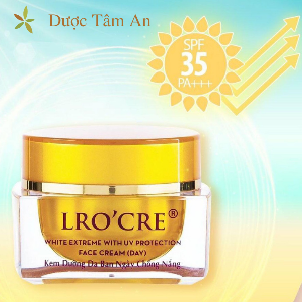 Kem Dưỡng Trắng Da Chống Nắng Lro’cre 20g – Hàng Chính Hãng