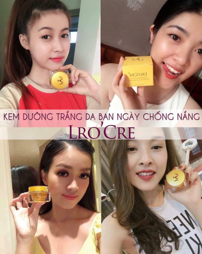 Kem Dưỡng Trắng Da Chống Nắng Lro’cre 20g – Hàng Chính Hãng