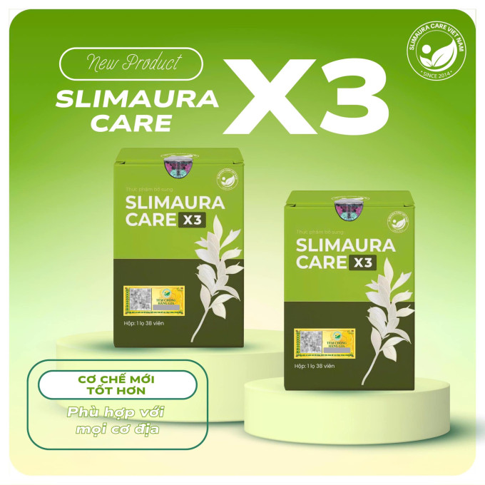 Giảm Cân Slimaura Care X3 – Giảm 3-7Kg – Hàng Chuẩn Chính Hãng