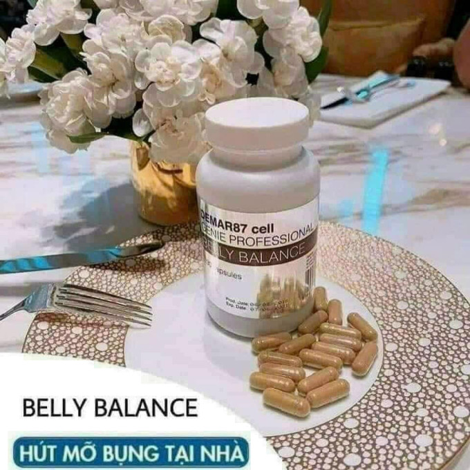 Derma 87 Cell Genie Belly Balance Hộp 130 viên |