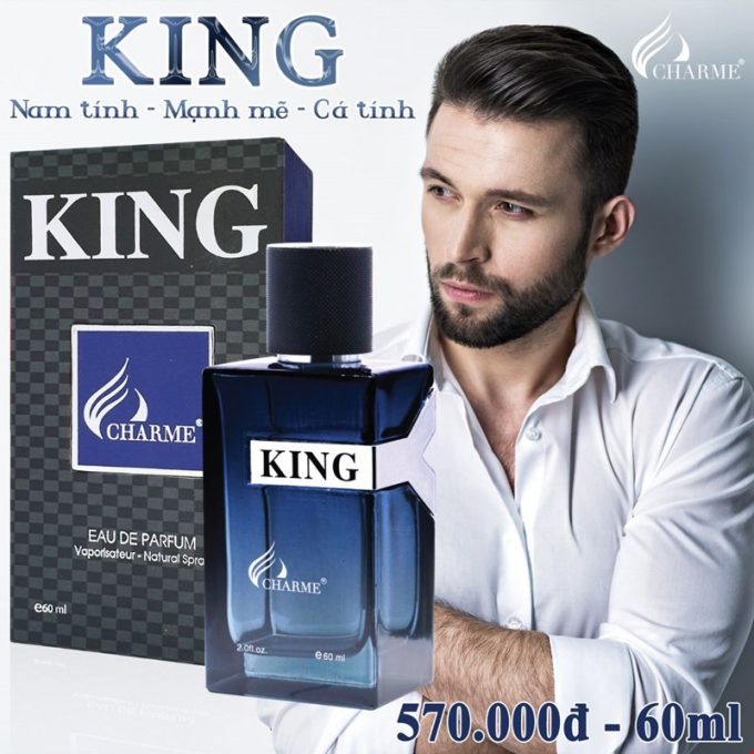 Nước Hoa Nam Charme King 60ml – Hàng Chính Hãng 100%