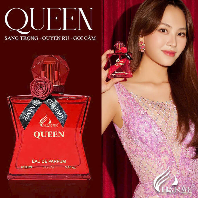Nước Hoa Nữ Charme Queen 100ml – EDP – Hàng Chính Hãng 100%