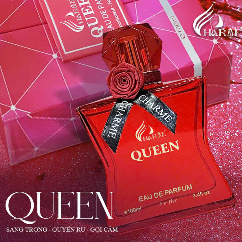 Nước Hoa Nữ Charme Queen 100ml – EDP – Hàng Chính Hãng 100%
