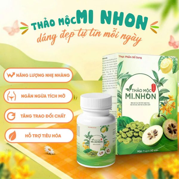 Giảm Cân Mi Nhon Plus 30 Viên – Hàng Chuẩn Chính Hãng 100%