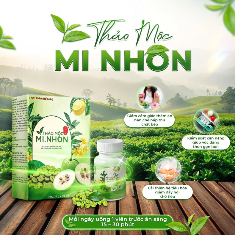 Giảm Cân Mi Nhon Plus 30 Viên – Hàng Chuẩn Chính Hãng 100%
