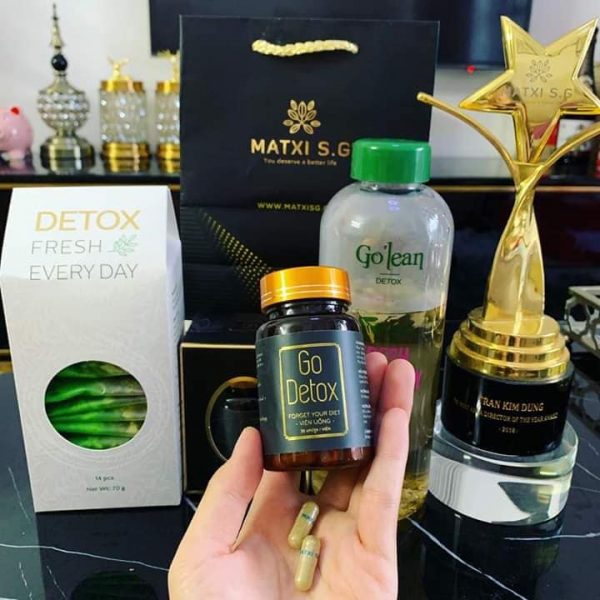 Combo Go Detox Giảm Cân – Hàng Chính Hãng – Tặng Kèm Detox Thải Mỡ