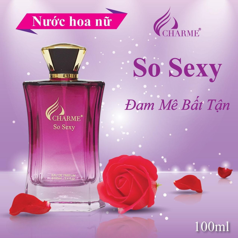 Nước Hoa Nữ Charme So Sexy 100ml – EDP | Nước Hoa Charme Chính Hãng