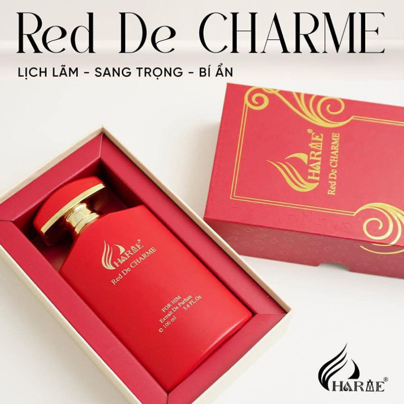 Nước Hoa Red De Charme 100ml | Nam Tính, Hiện Đại