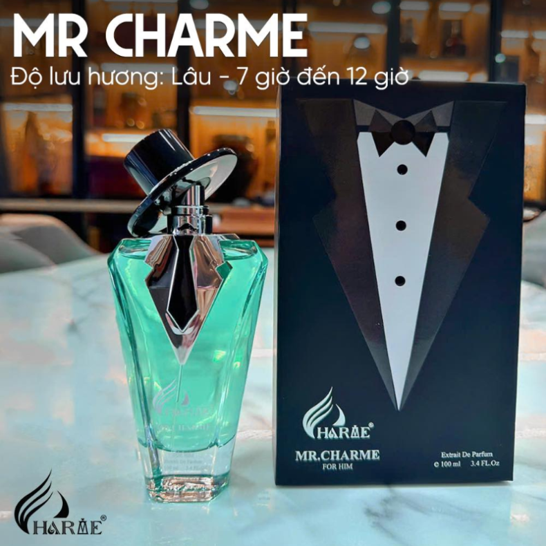 Nước Hoa Charme Perfume M.R Charme Dành Cho Nam 100ml Cao Cấp - Hương Thơm Sang Trọng Nam Tính - ANN.COM.VN