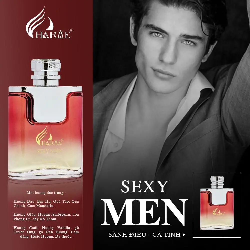 Nước Hoa Nam Charme Sexy Men 100ml | Lưu Hương 8-12 Giờ