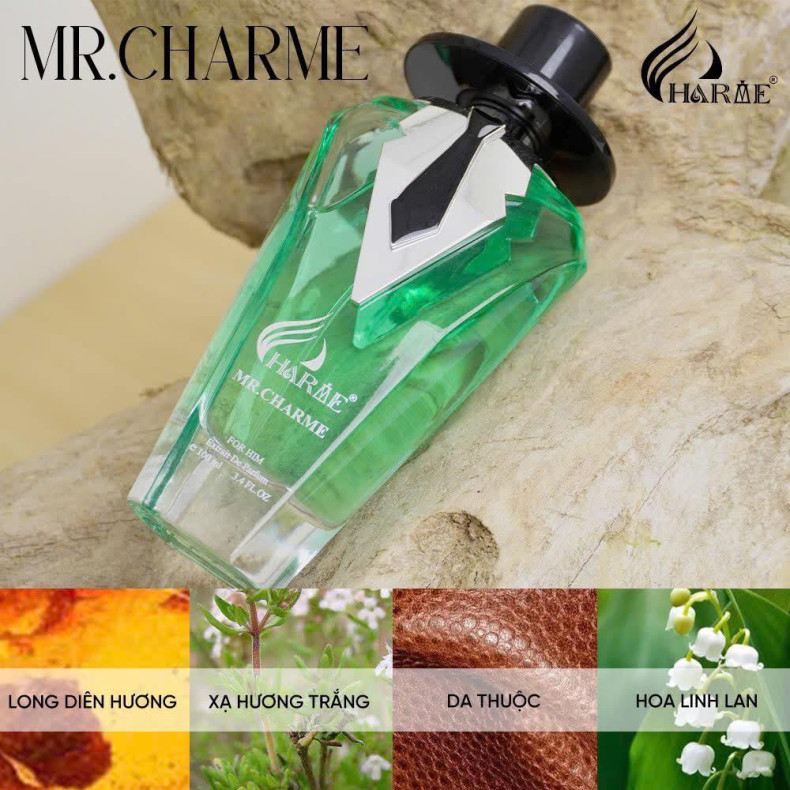 Nước Hoa Nam Mr.Charme 100ml | Hương Thơm Lịch Lãm, Sang Trọng
