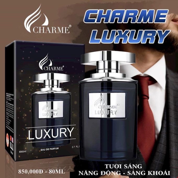 Nước Hoa Nam Charme Luxury 80ml EDP | Charme Perfume Chính Hãng