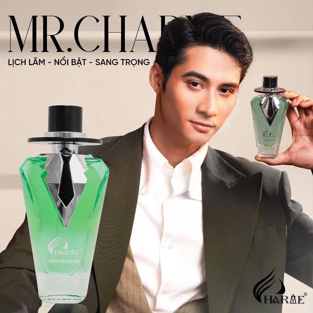 Nước Hoa Nam Mr.Charme 100ml | Hương Thơm Lịch Lãm, Sang Trọng