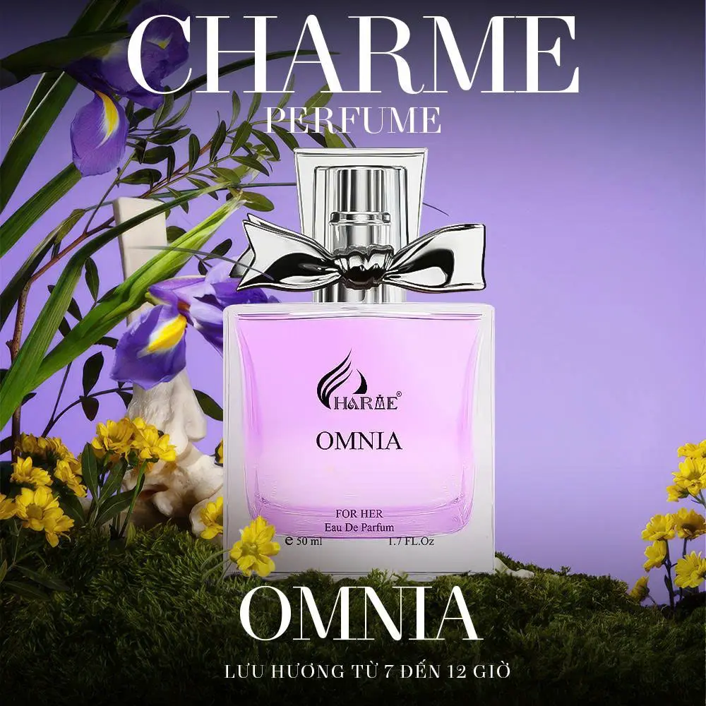 Nước Hoa Nữ Charme Omnia 50ml EDP | Ngọt Ngào, Nhẹ Nhàng